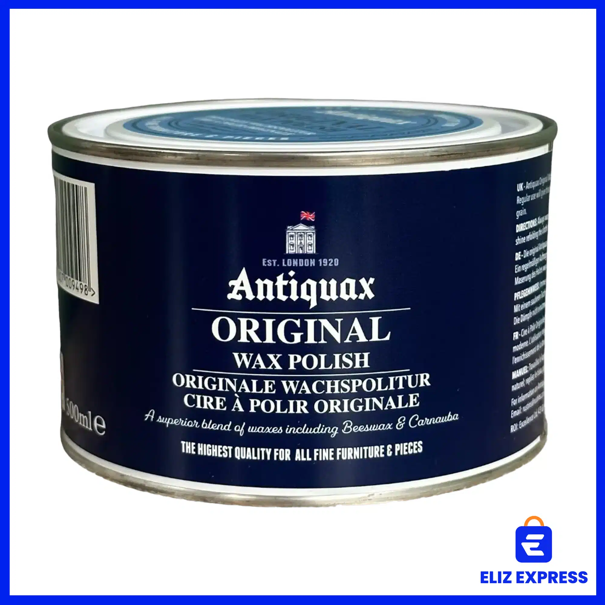 Antiquax Original Wax Polish 500ml