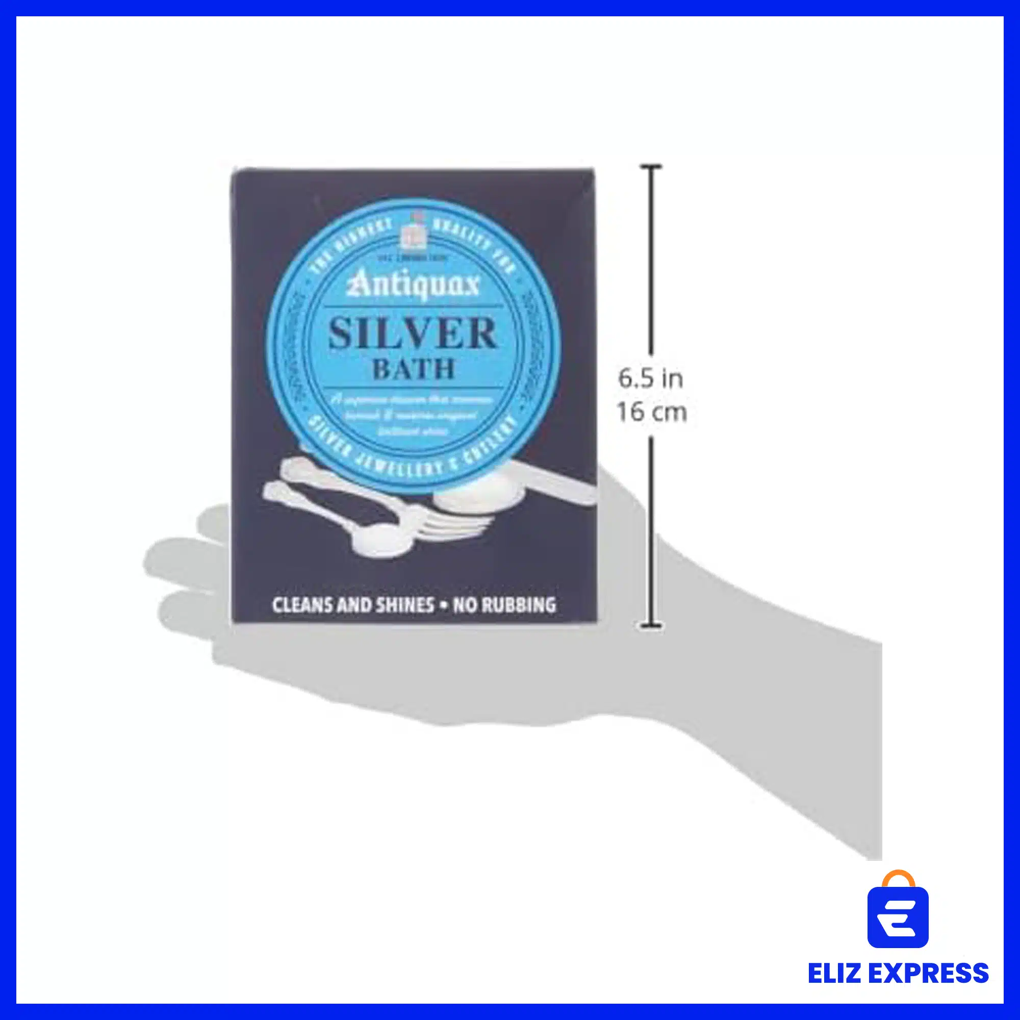 Antiquax Silver Bath 3 x 50g Sachets-4