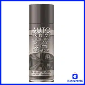 Auto Extreme Alloy Wheel Spray Paint Gun Metal Grey 400ml