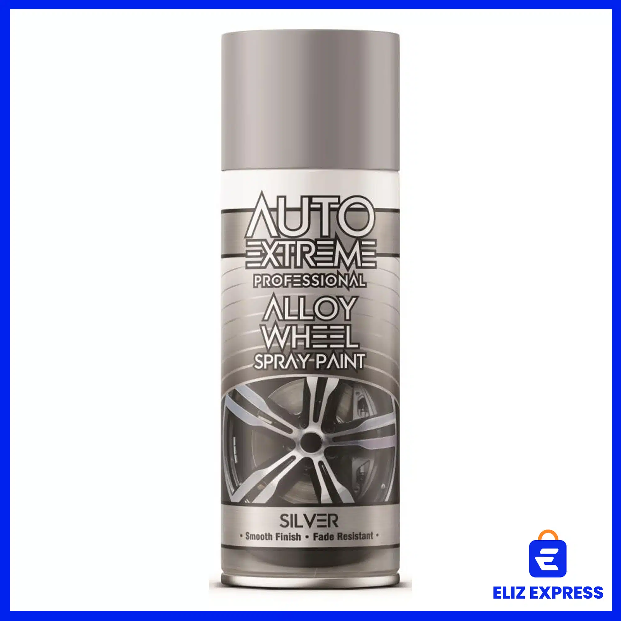 Auto Extreme Alloy Wheel Spray Paint Silver 400ml