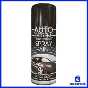Auto Extreme Gloss Spray Paint Black 400ml