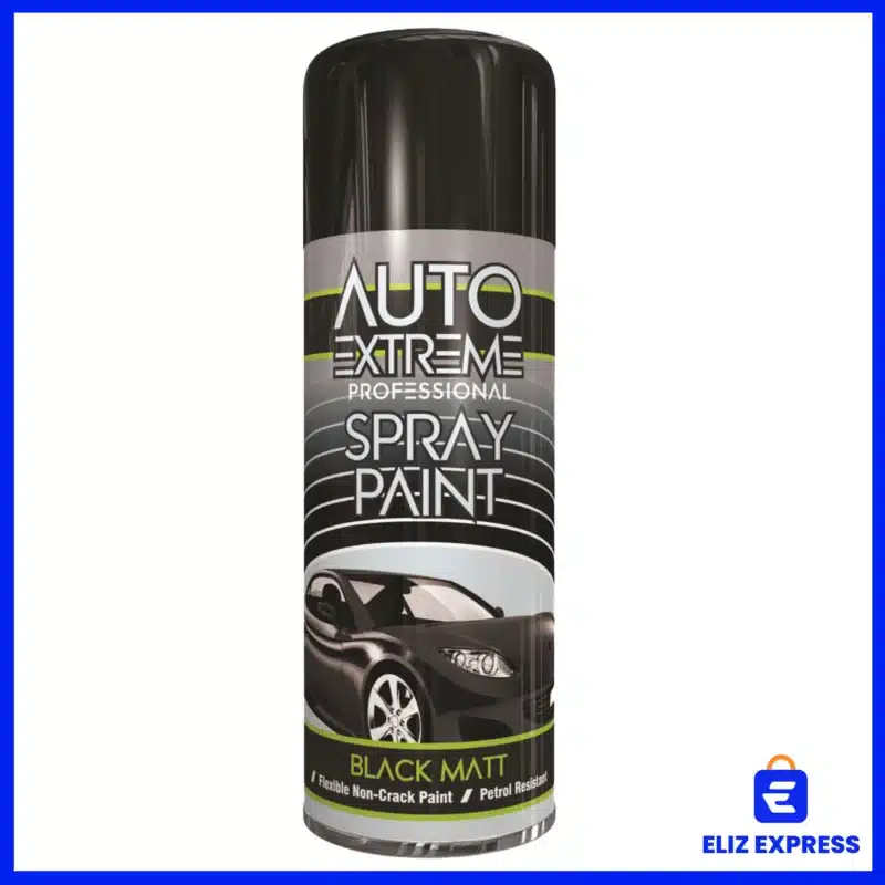 Auto Extreme Matt Spray Paint Black 400ml