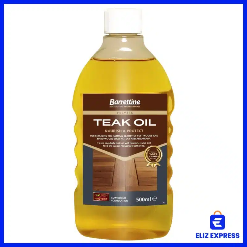 Barrettine Nourish & Protect Teak Oil 500ml