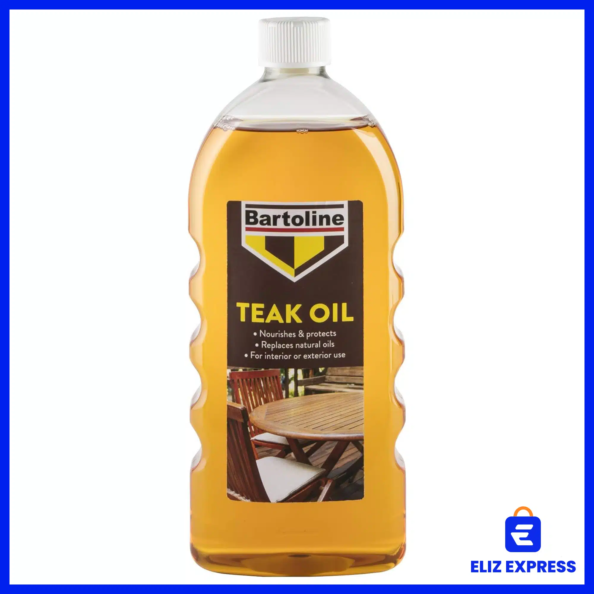 Bartoline Flask Teak Oil 1lt- Elizexperss
