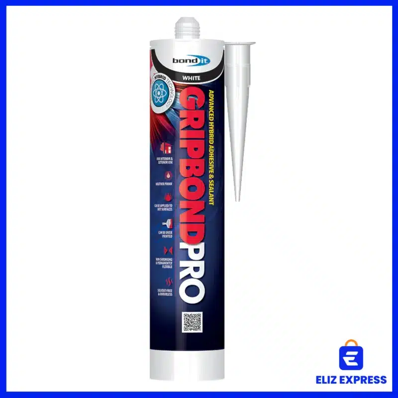Bond-It Gripbond Pro Hybrid Sealant and Adhesive Color White