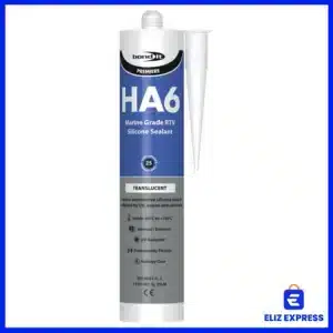 Bond-It HA6 Marine Grade Acetoxy RTV Silicone Sealant Color Clear