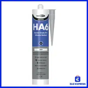 Bond-It HA6 Marine Grade Acetoxy RTV Silicone Sealant Color Grey