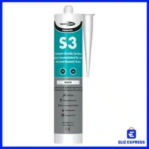 Bond-It S3 Sanitary Silicone Sealant With Fungicide Color White