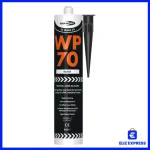 Bond-It WP70 Silicone Color Clear Black