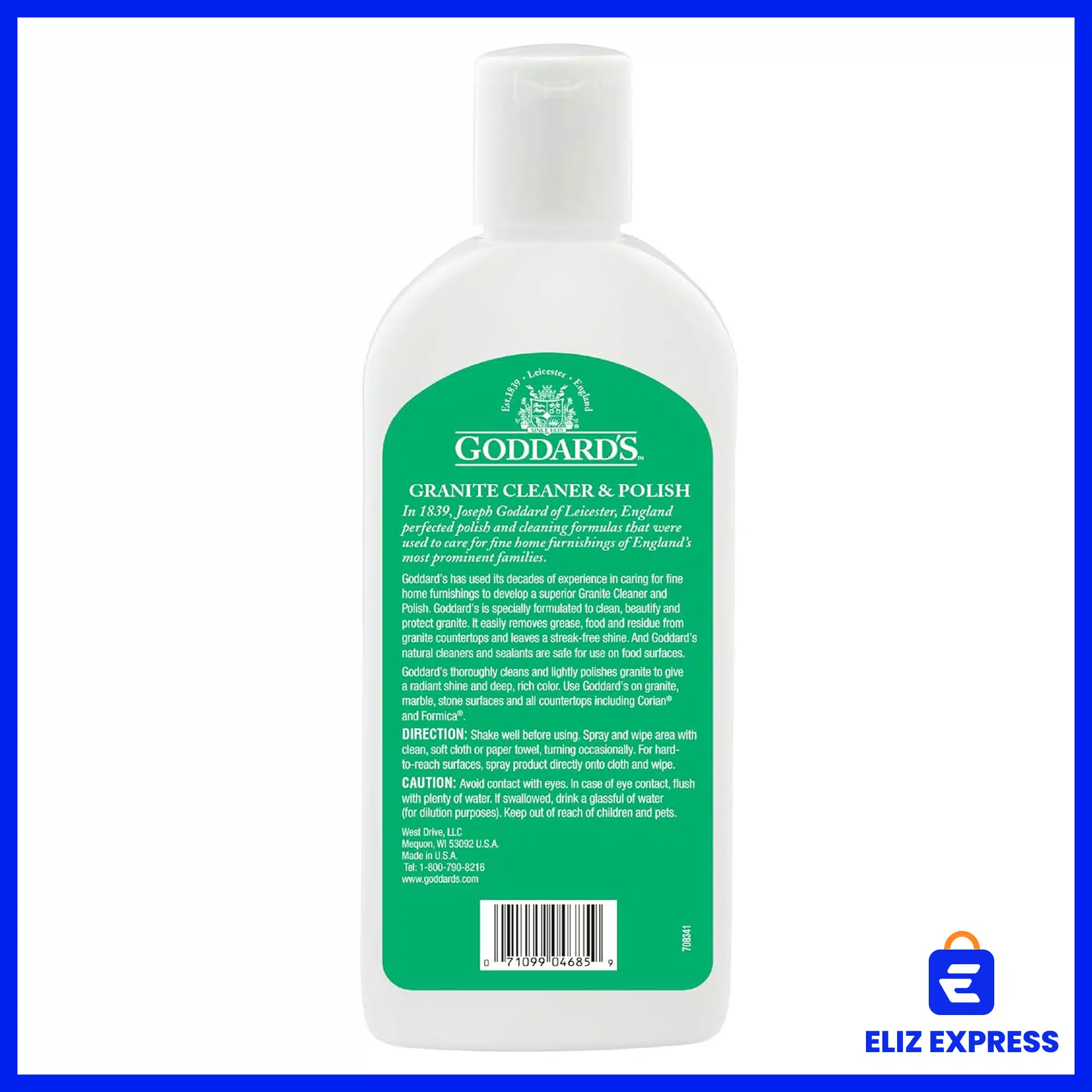 Goddard’s Marble & Granite Polish Carnauba Wax Countertop Cleaner for Scratches & Stains on Kitchen Island, Stone Surfaces, Sealer & Protectant, 8 oz-2