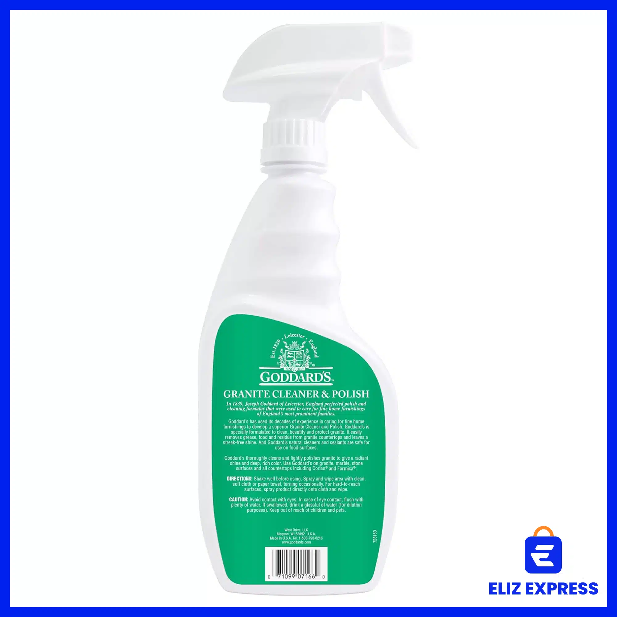 Goddard’s Marble & Granite Polish Carnauba Wax Countertop Spray Cleaner for Water Stain and Scratches on Kitchen Island, Cleaning for Natural Stone, Seal & Protect 20oz-2