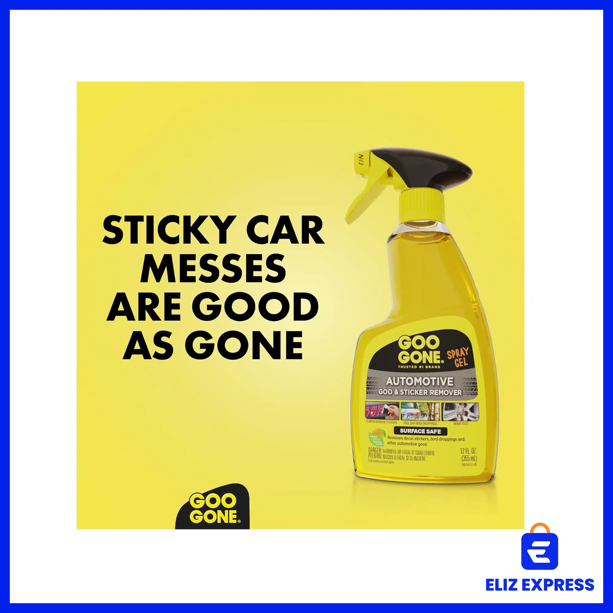 Goo Gone Automotive Spray Gel 12oz (355ml)-8
