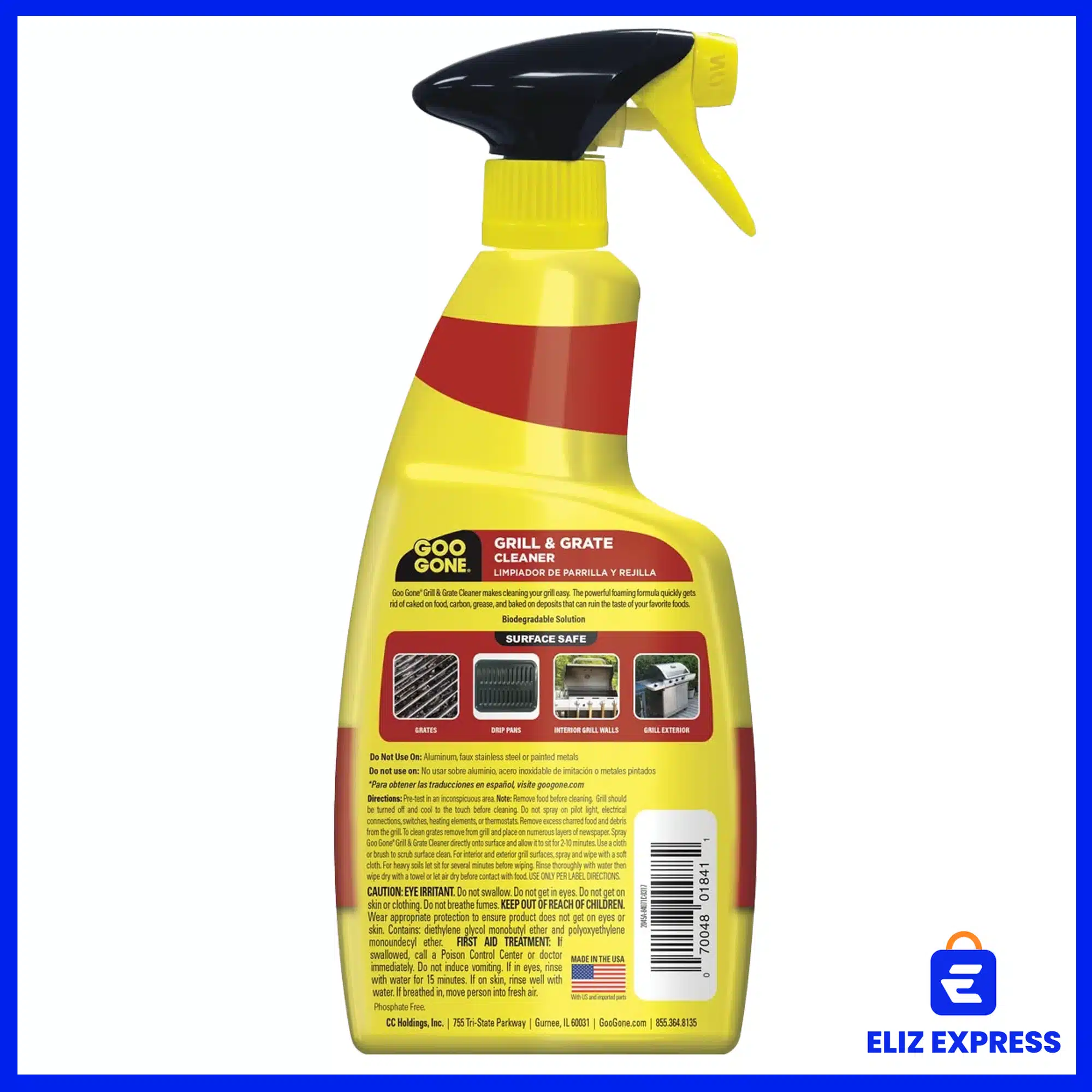 Goo Gone Grill & Grate Cleaner 24oz (710ml)-2