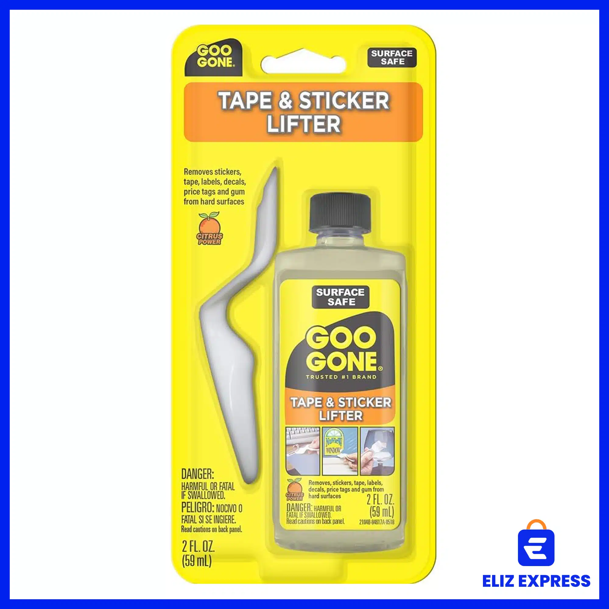 Goo Gone Tape & Sticker Lifter 2oz (59ml)