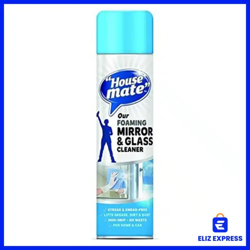 House Mate Foaming Mirror & Glass Cleaner 400ml