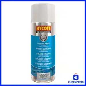 Hycote Gloss White Spray Paint 400ml