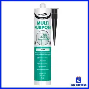 Bond-It Multi-Purpose Silicone Sealant With Fungicide Color Black