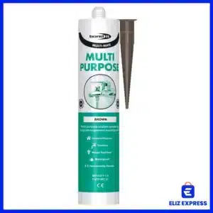 Bond-It Multi-Purpose Silicone Sealant With Fungicide Color Brown
