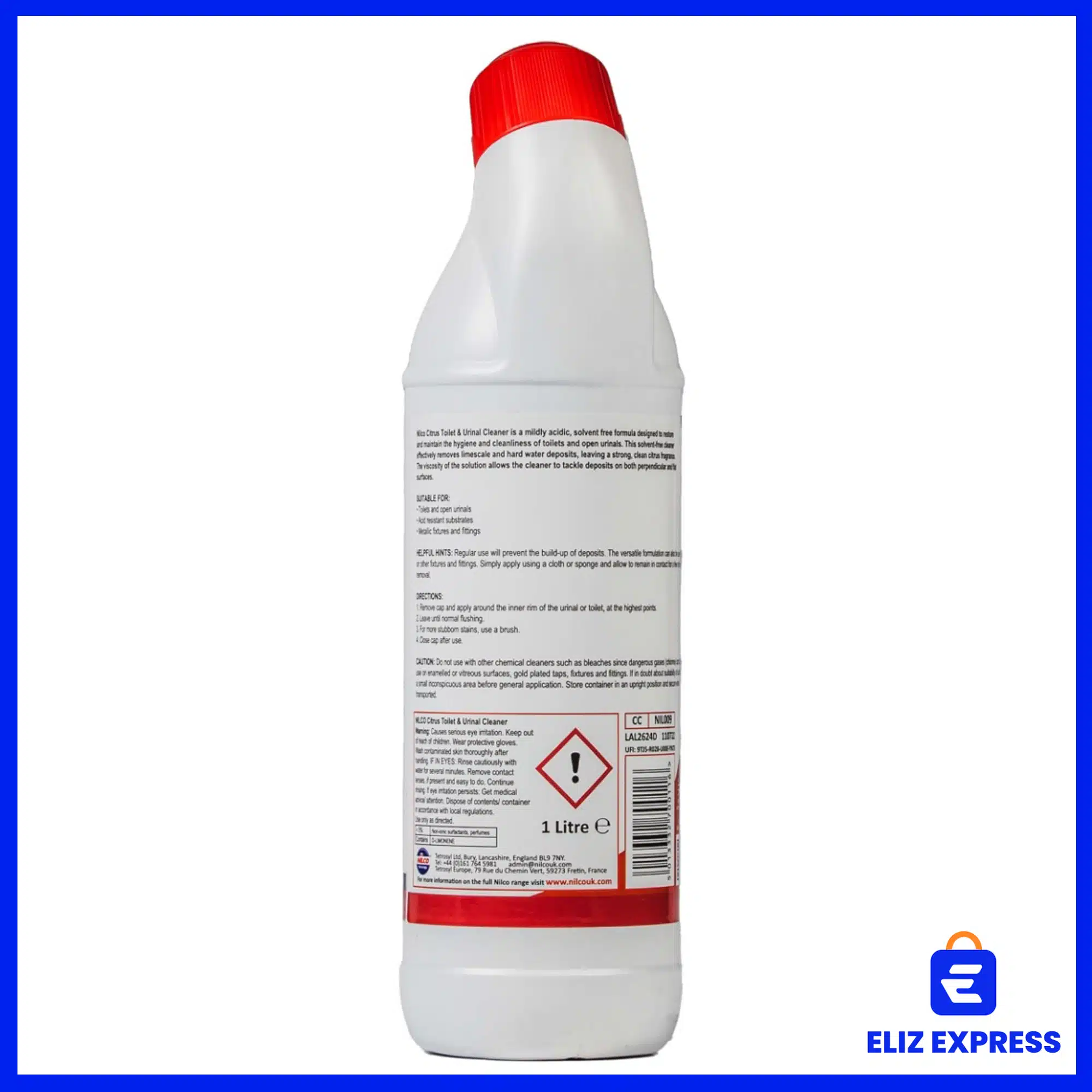 Nilco Citrus Toilet & Urinal Cleaner 1L-2