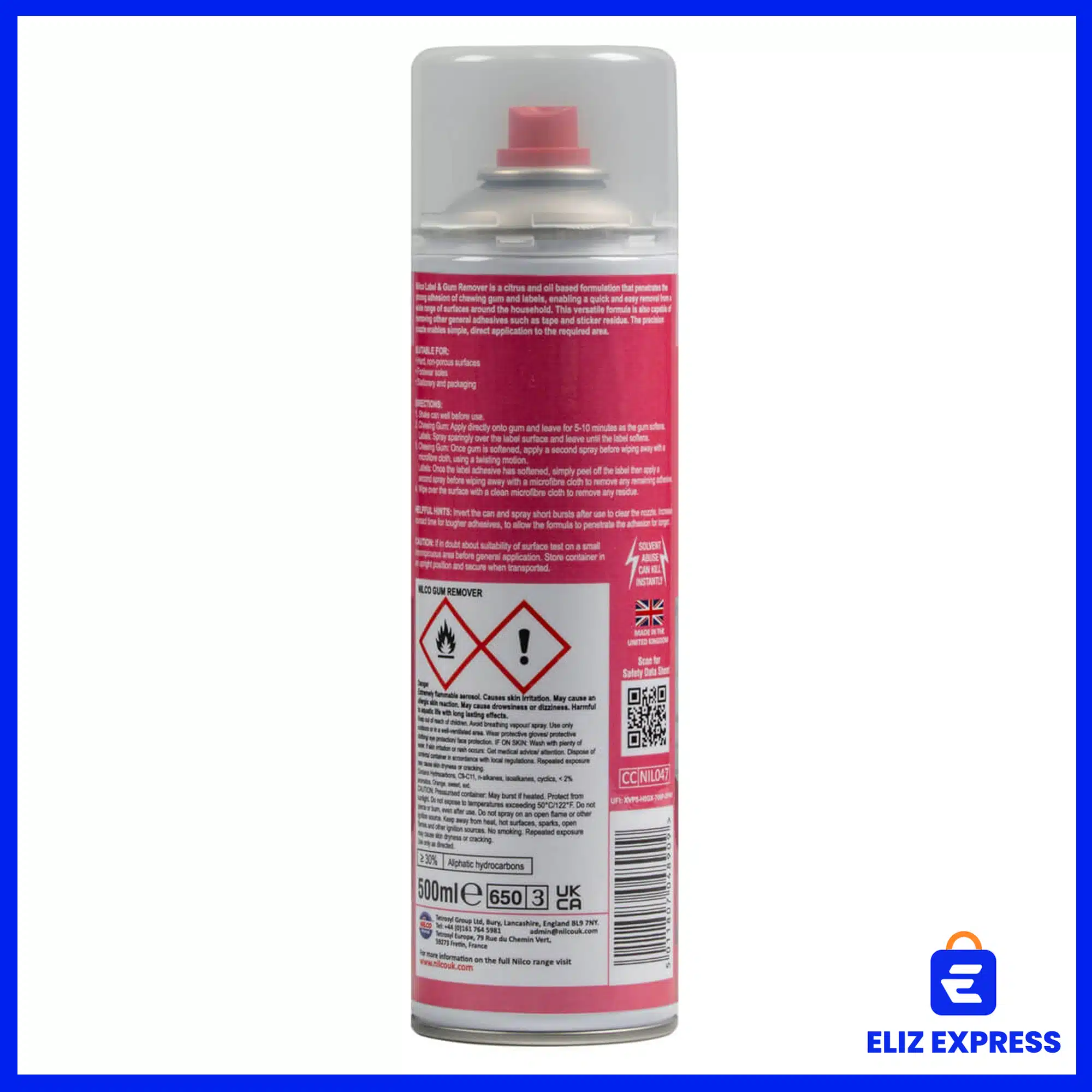 Nilco Label & Gum Remover 500ml-2