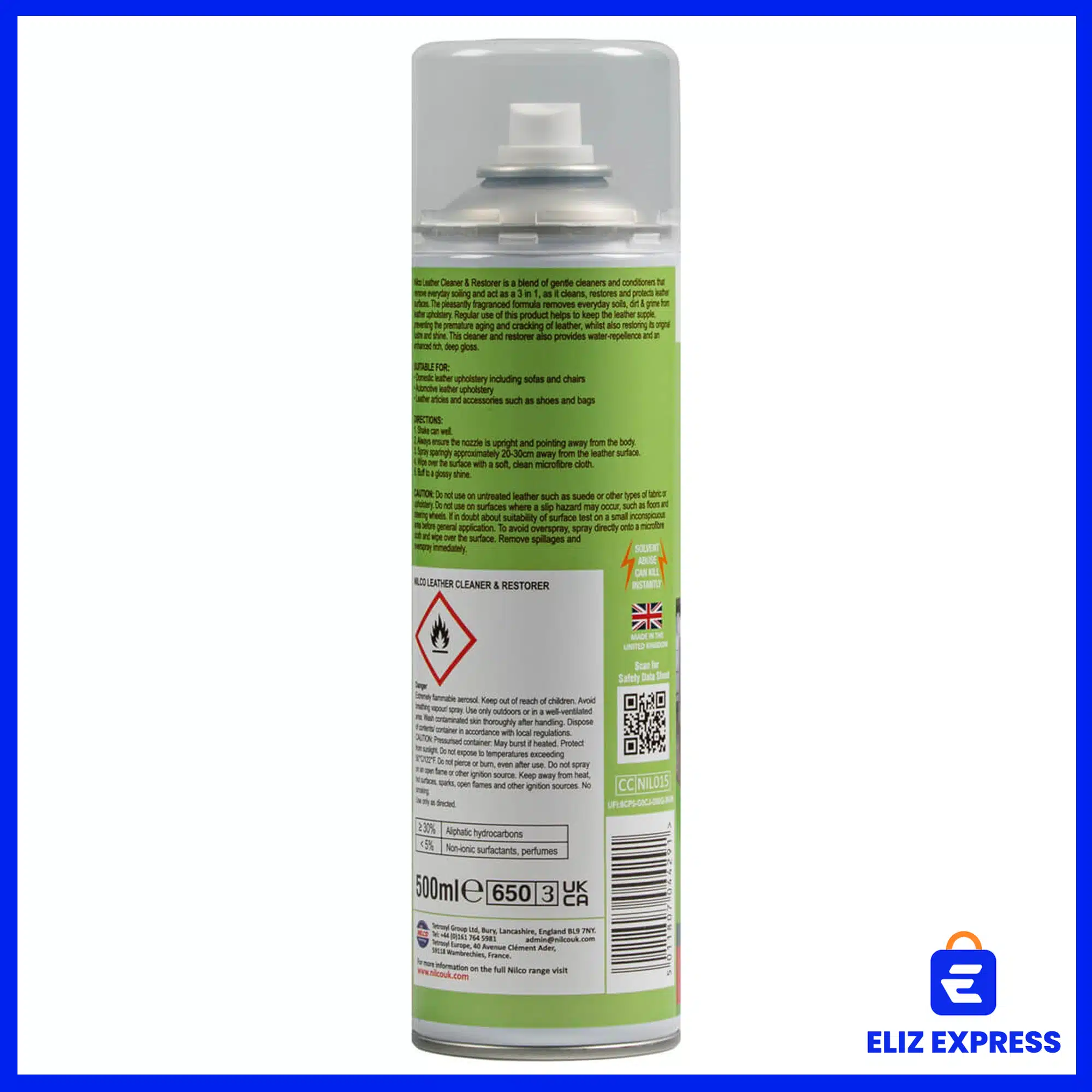 Nilco Leather Cleaner & Restorer 500ml-2