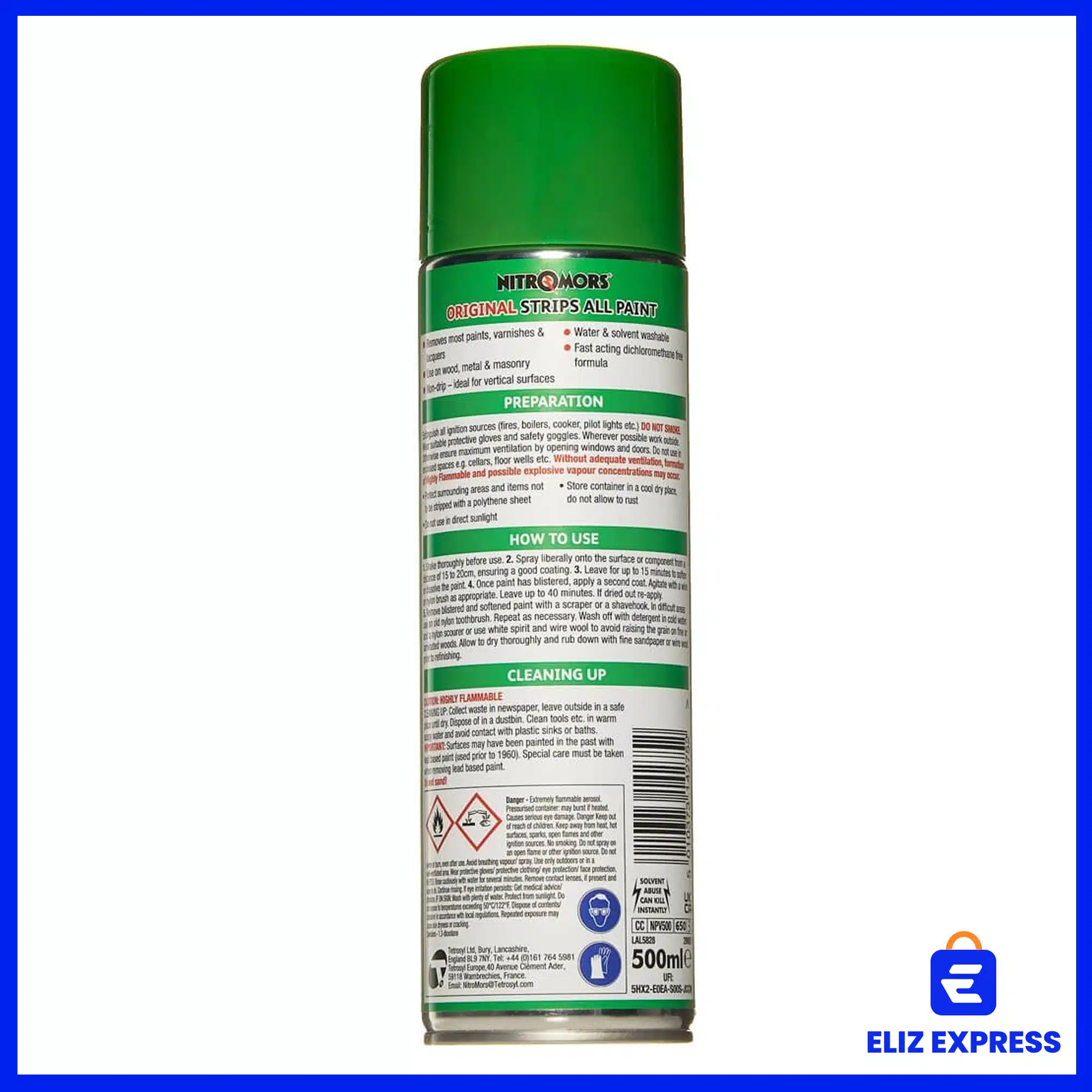 Nitromors Original All Purpose Paint & Varnish Remover 500ml-2