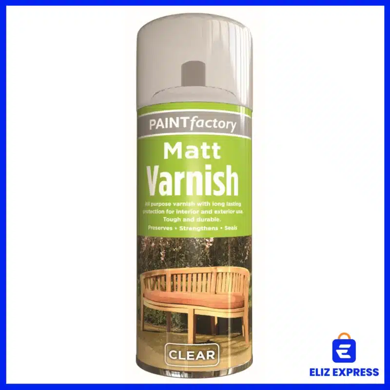 Paint Factory Clear Matt Varnish Spray 250ml