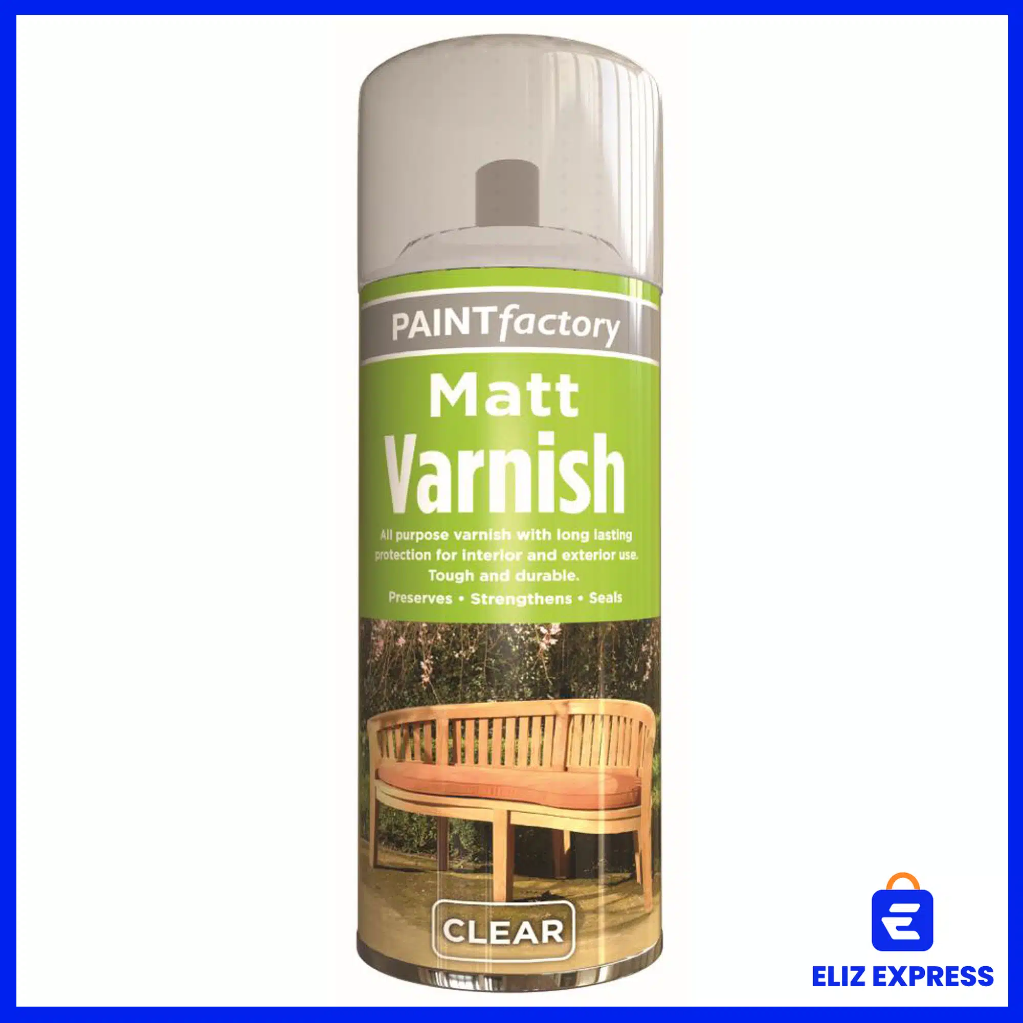 Paint Factory Clear Matt Varnish Spray 250ml