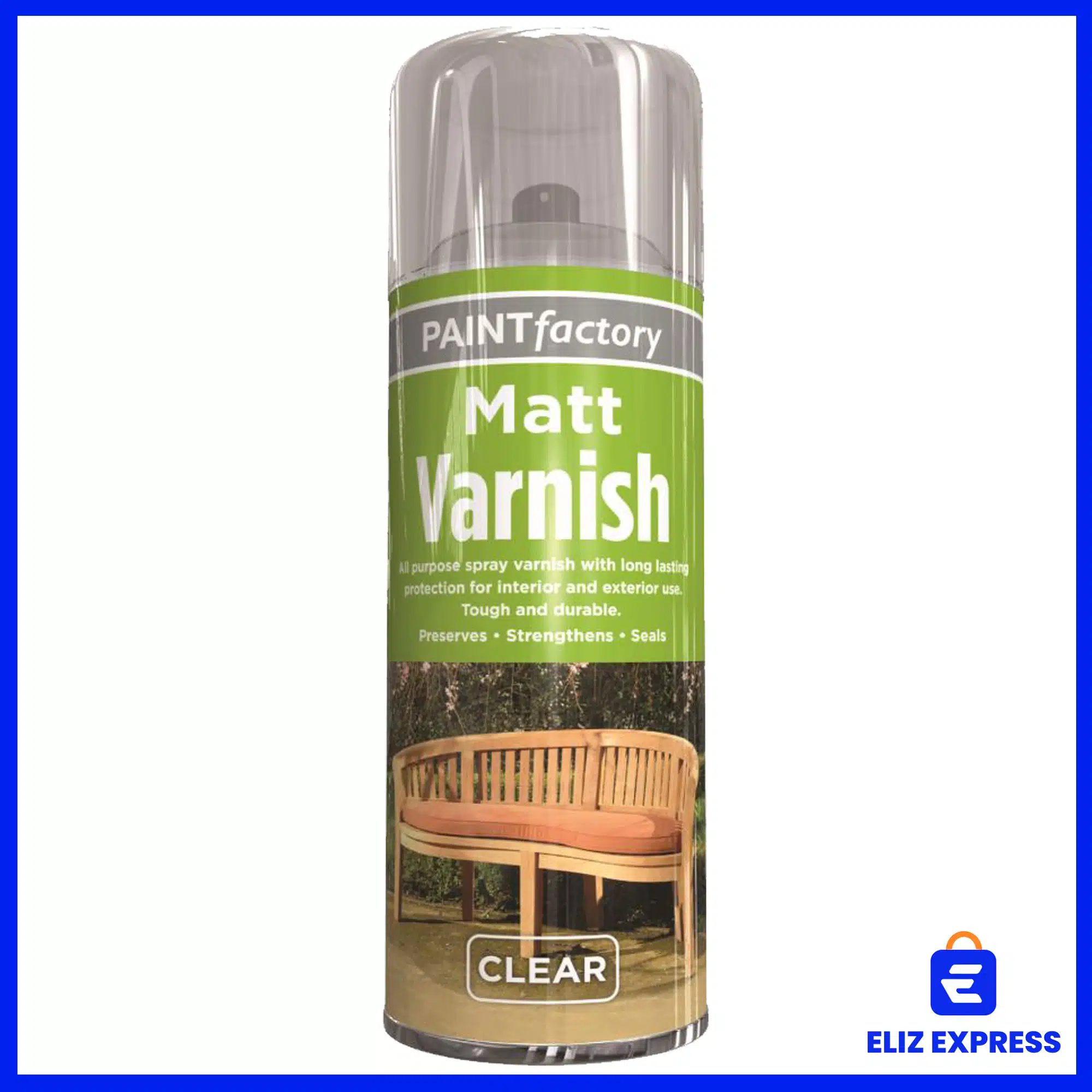 Paint Factory Clear Matt Varnish Spray 400ml