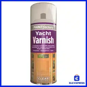 Paint Factory Clear Yacht Varnish Spray 250ml