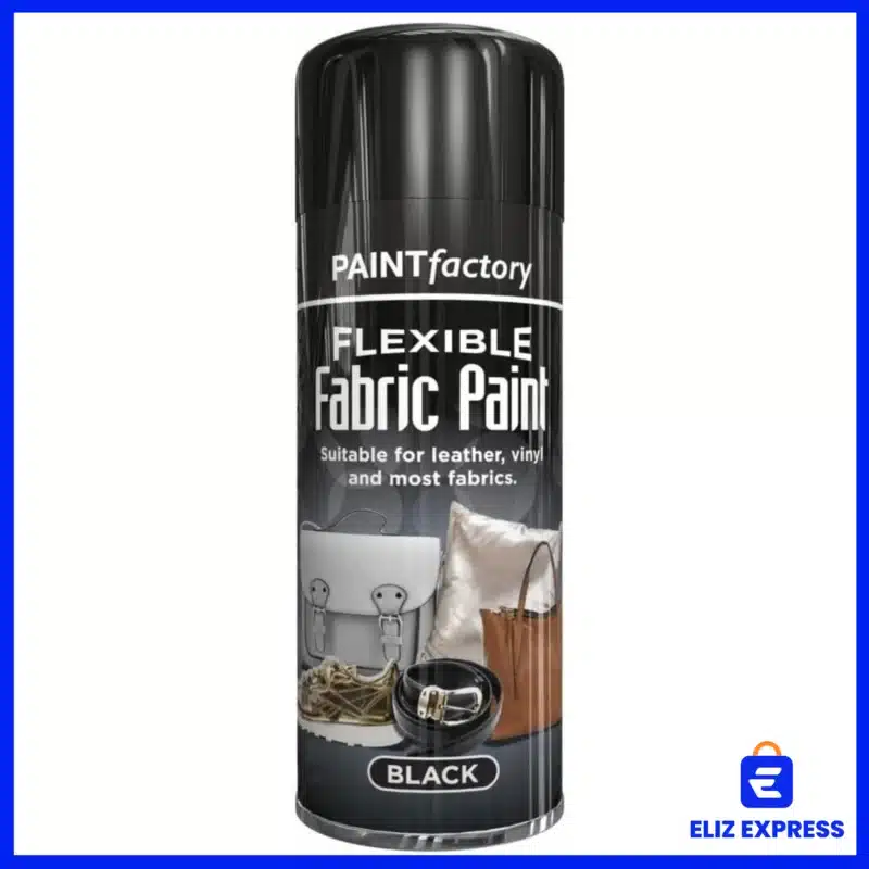 Paint Factory Flexible Fabric Spray Paint Black 200ml