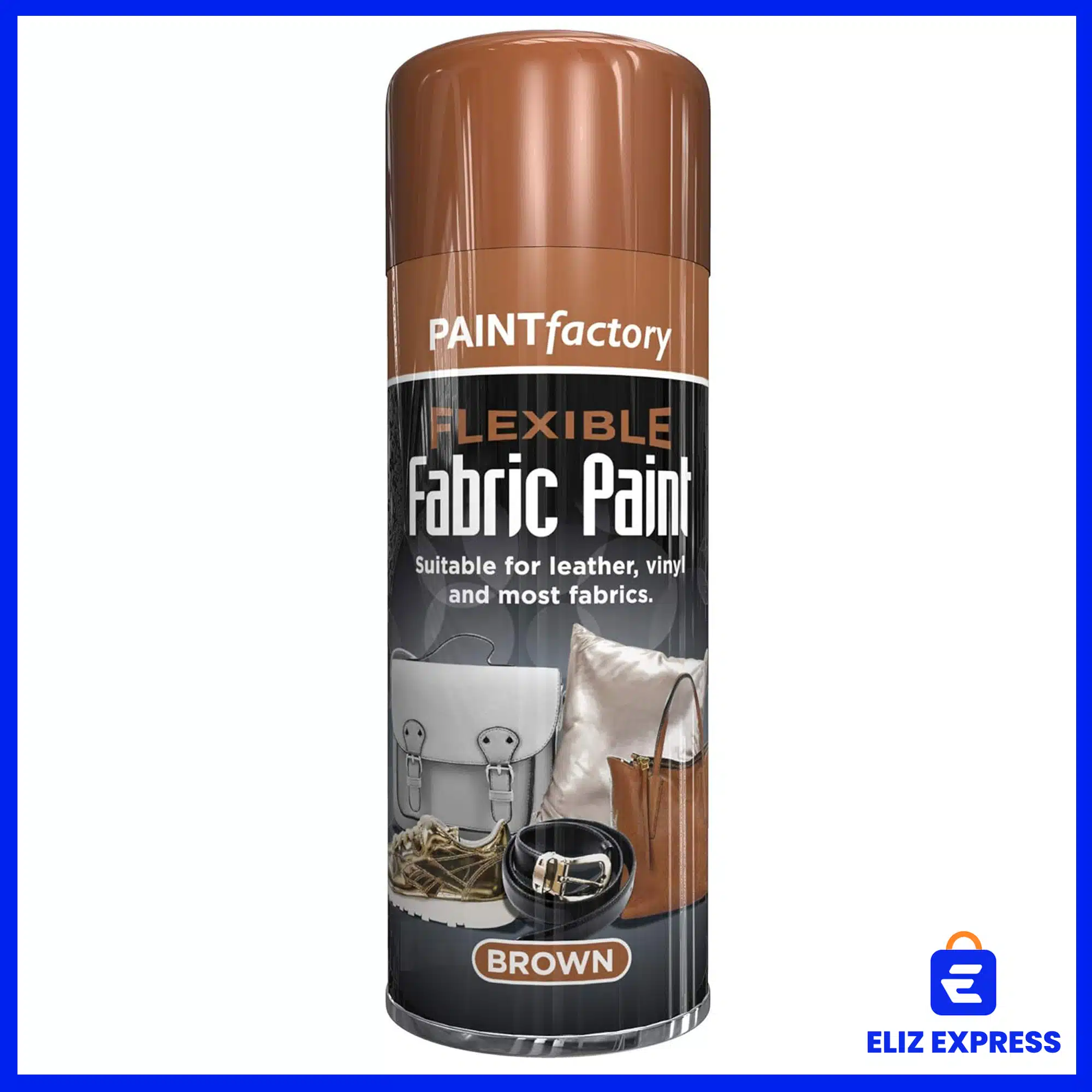 Paint Factory brown flexible fabric spray paint | Elizexpress