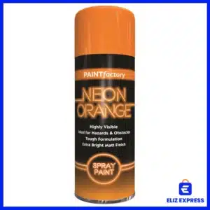Paint Factory Highly Visible Neon Spray Paint Color Orange 400ml