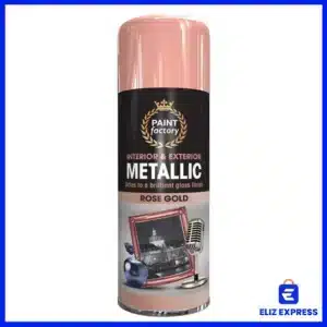 Paint Factory Metallic Rose Gold Spray Paint 400ml