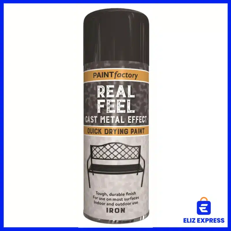 Paint Factory Real Feel Textured Spray Paint Cast Iron 400ml