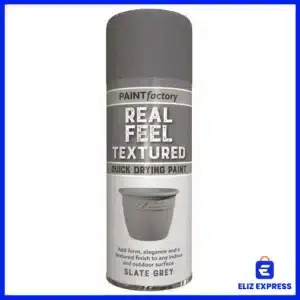 Paint Factory Real Feel Textured Spray Paint Grey 400ml