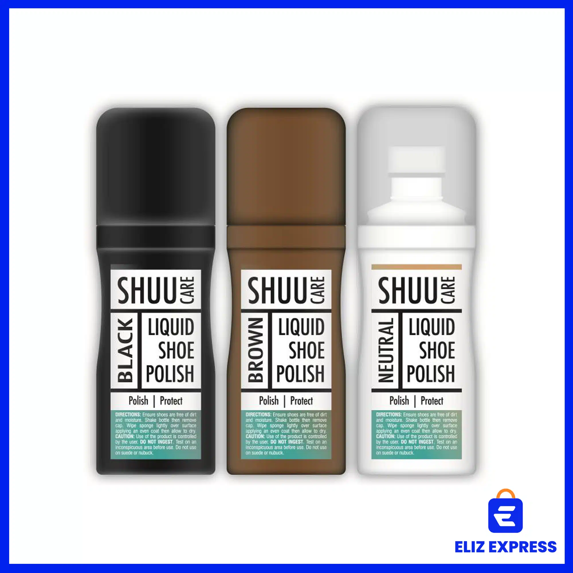 Shuu Liquid Shoe Polish All Colors 75ml