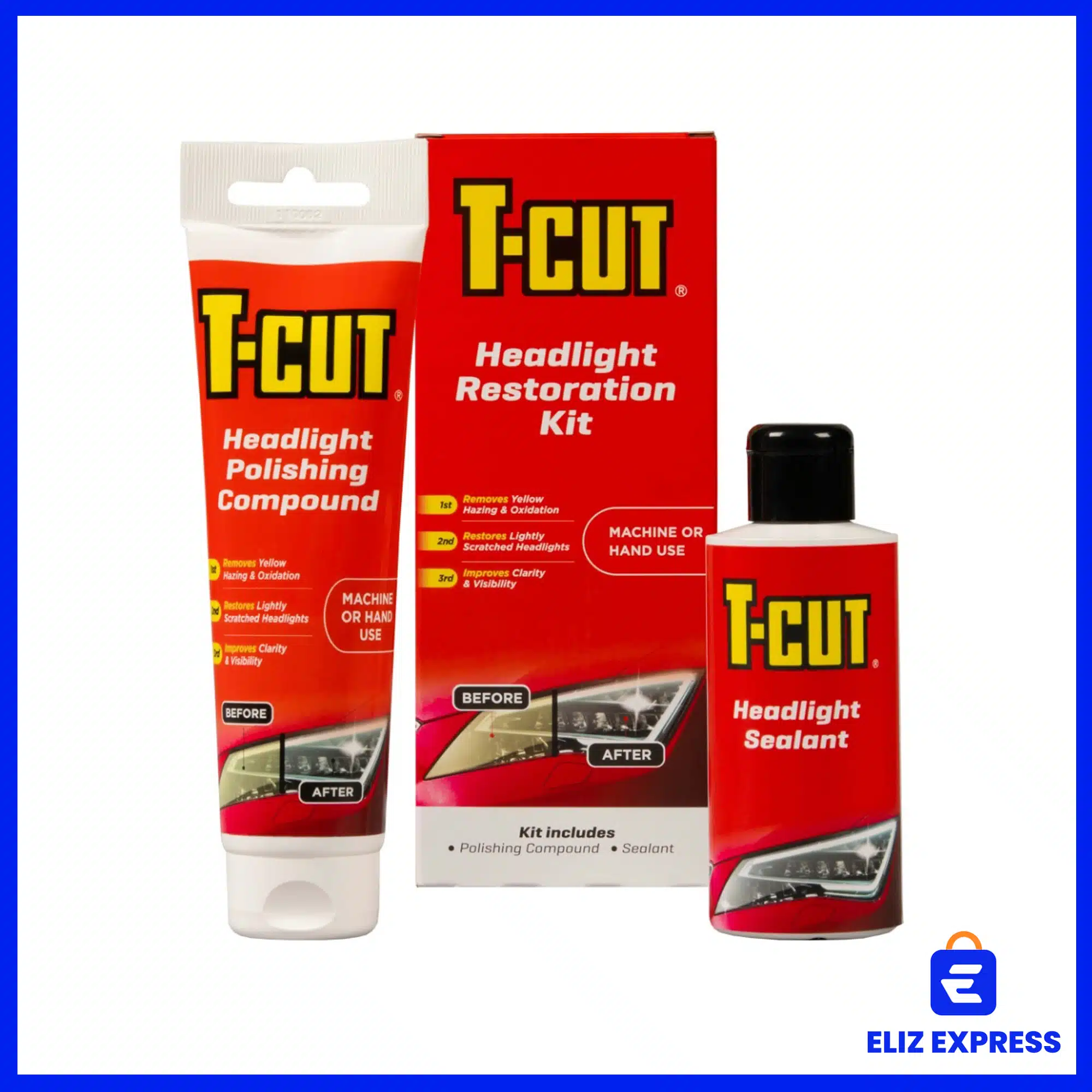 T-Cut Headlight Restoration Kit