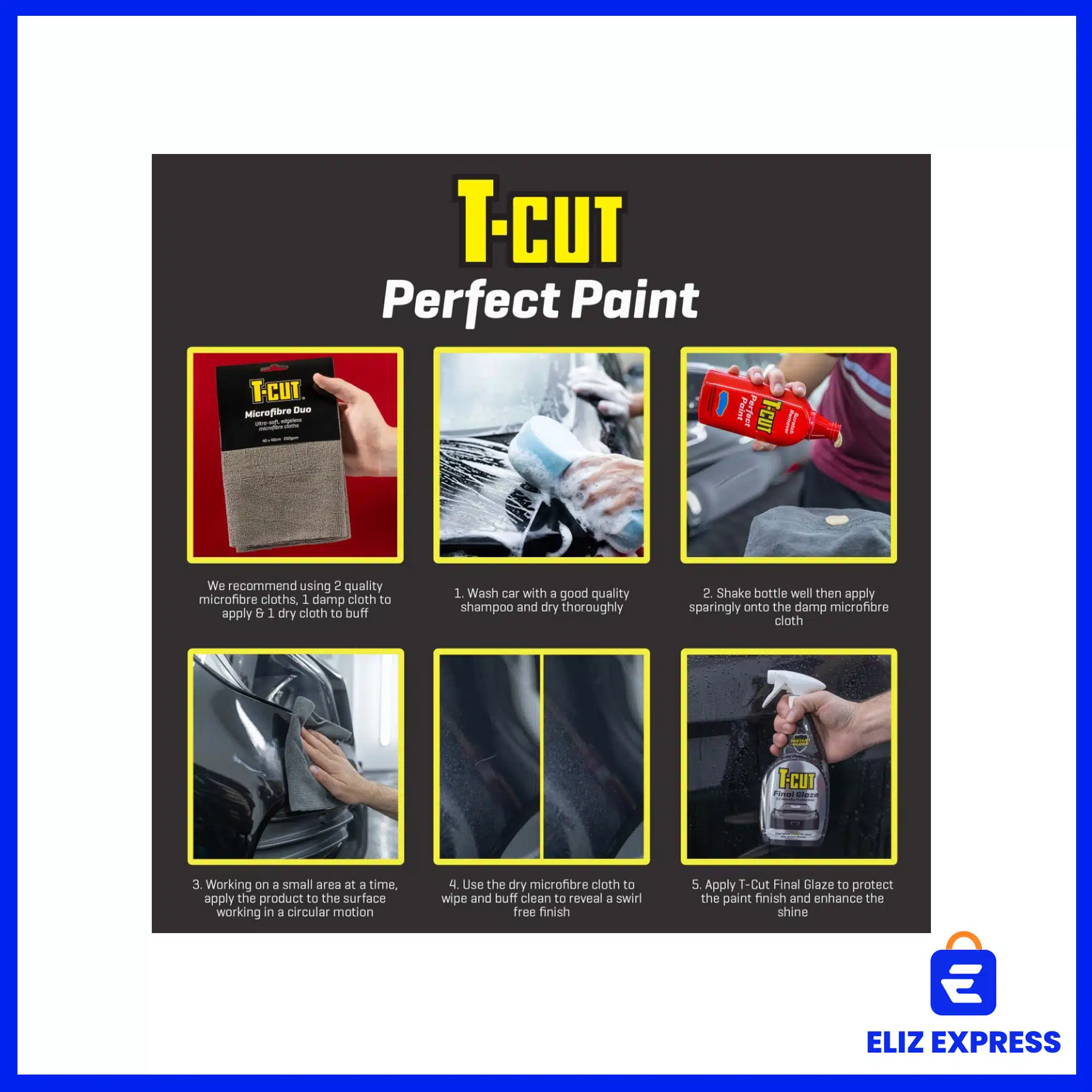 T-Cut Perfect Paint Scratch Remover 500ml-6