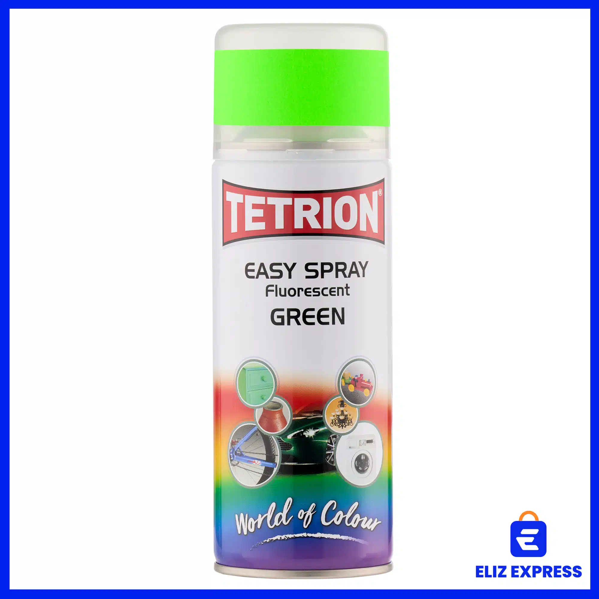 Tetrion Easy Spray Fluorescent Green Spray Paint 400ml