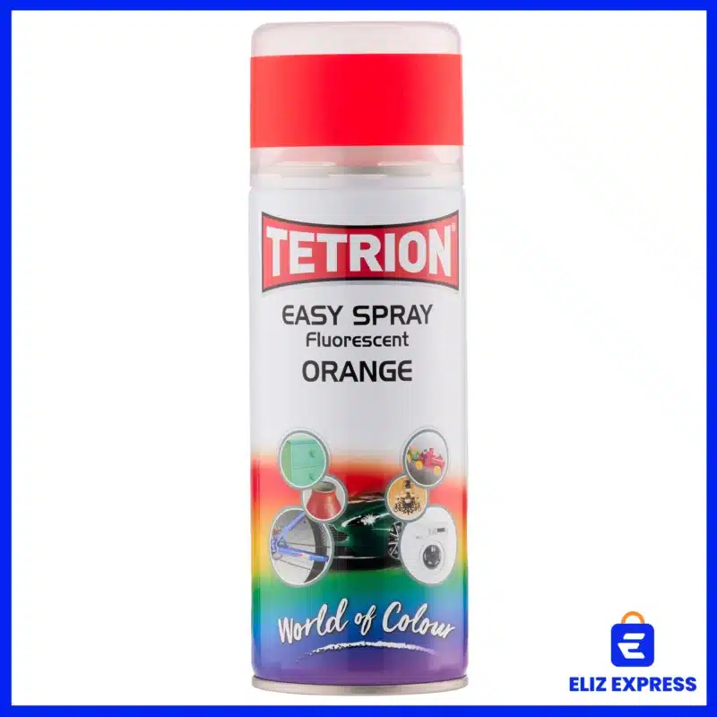 Tetrion Easy Spray Fluorescent Orange Spray Paint 400ml