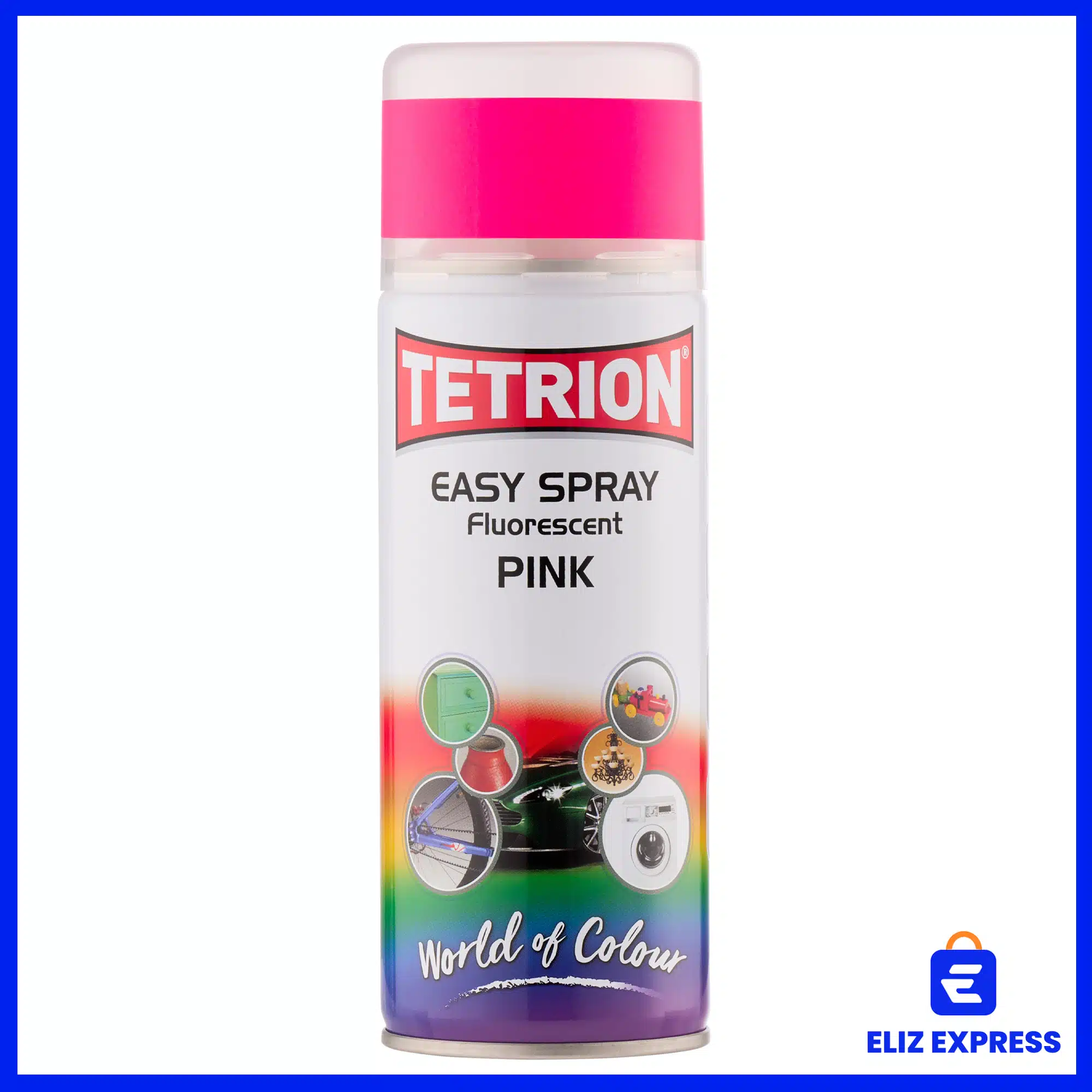 Tetrion Easy Spray Fluorescent Pink Spray Paint 400ml