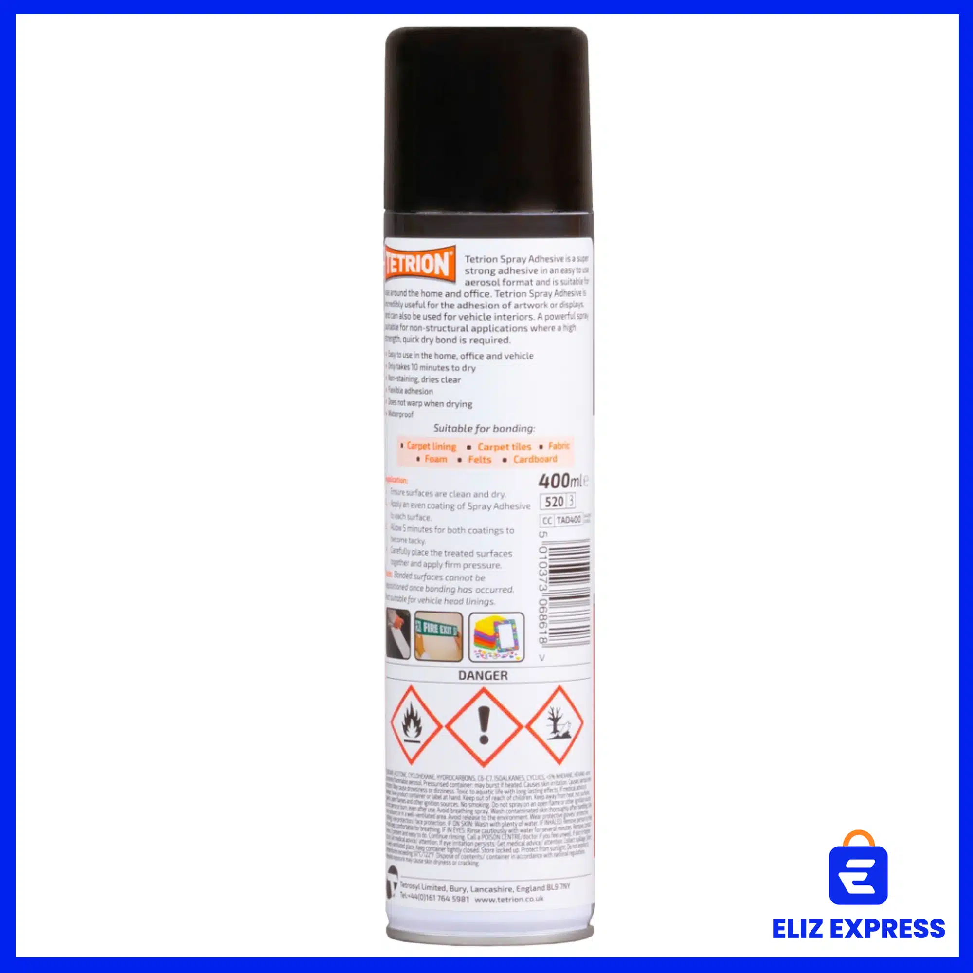 Tetrion Spray Adhesive 400ml-2