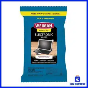 Weiman Disinfectant Electronic Wipes On-The-Go 15count