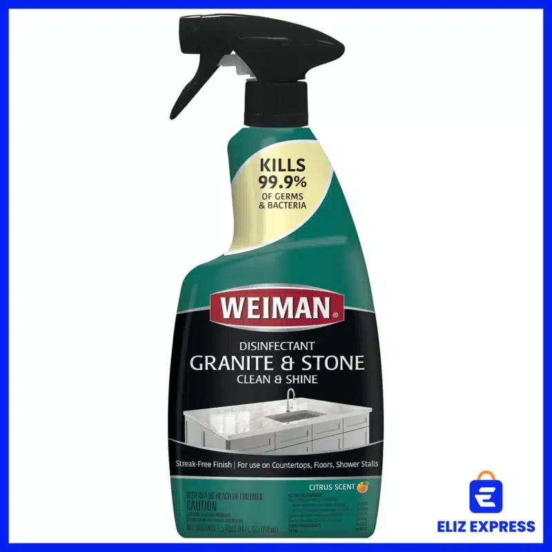 Weiman Disinfectant Granite & Stone Clean & Shine 24oz (710ml)