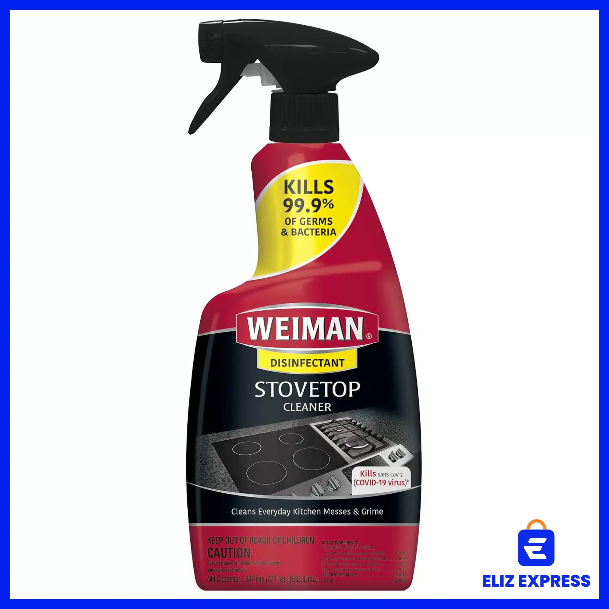 Weiman Glass Cook Top Daily Cleaner 22oz (651ml)