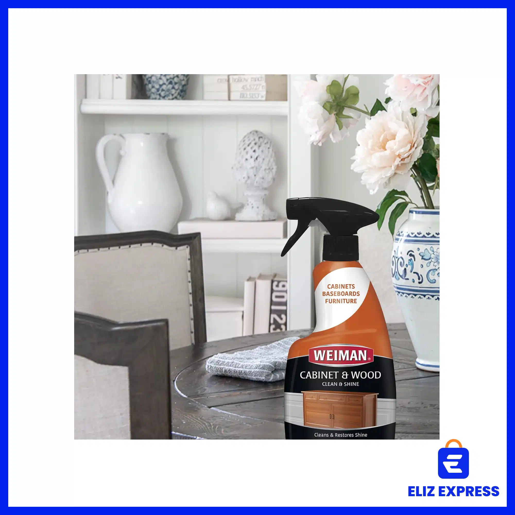 Weiman Cabinet & Wood Clean & Shine Cleans & Restores Shine 16oz (473ml)-2