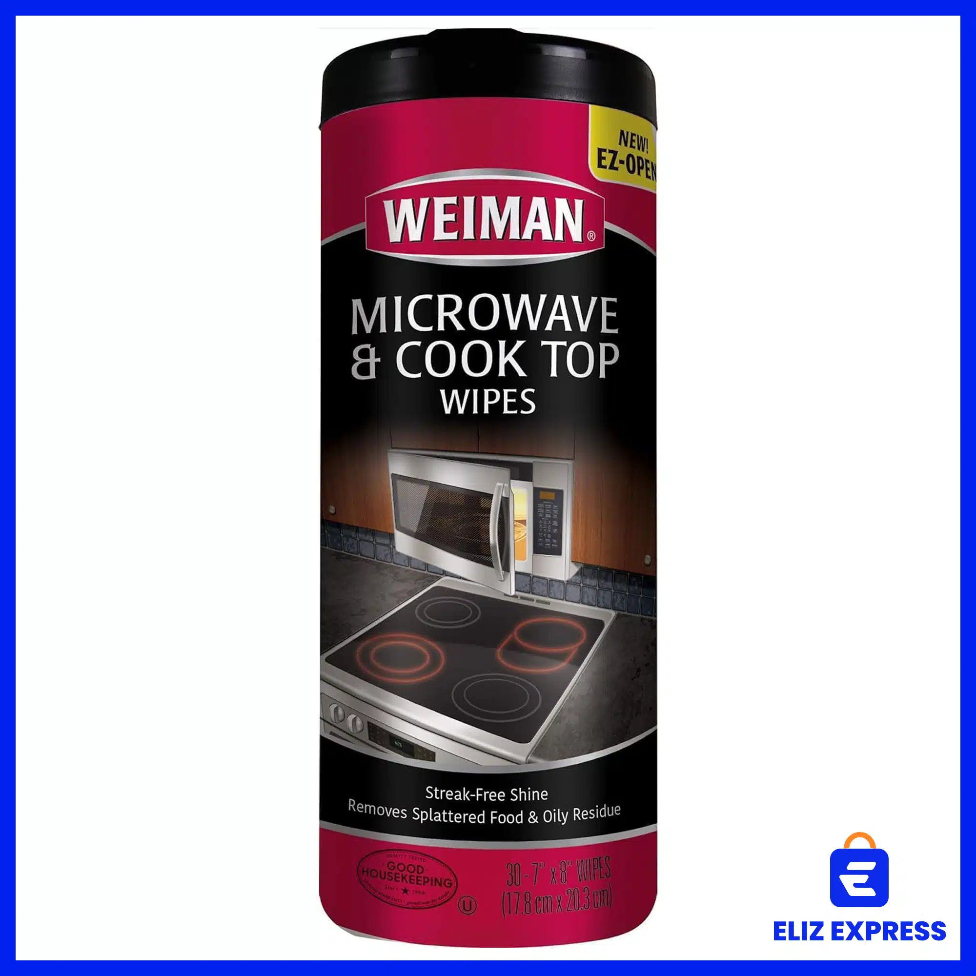 Weiman Glass Cook Top & Microwave Wipes 30count