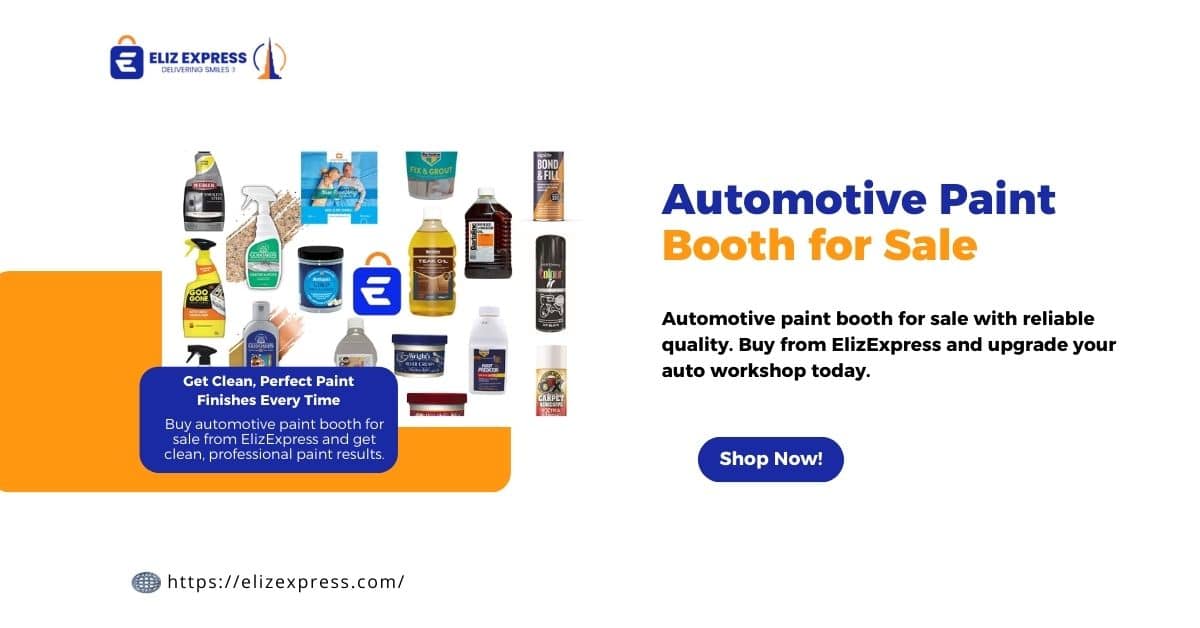 Automotive Paint Booth for Sale - Elizexpress