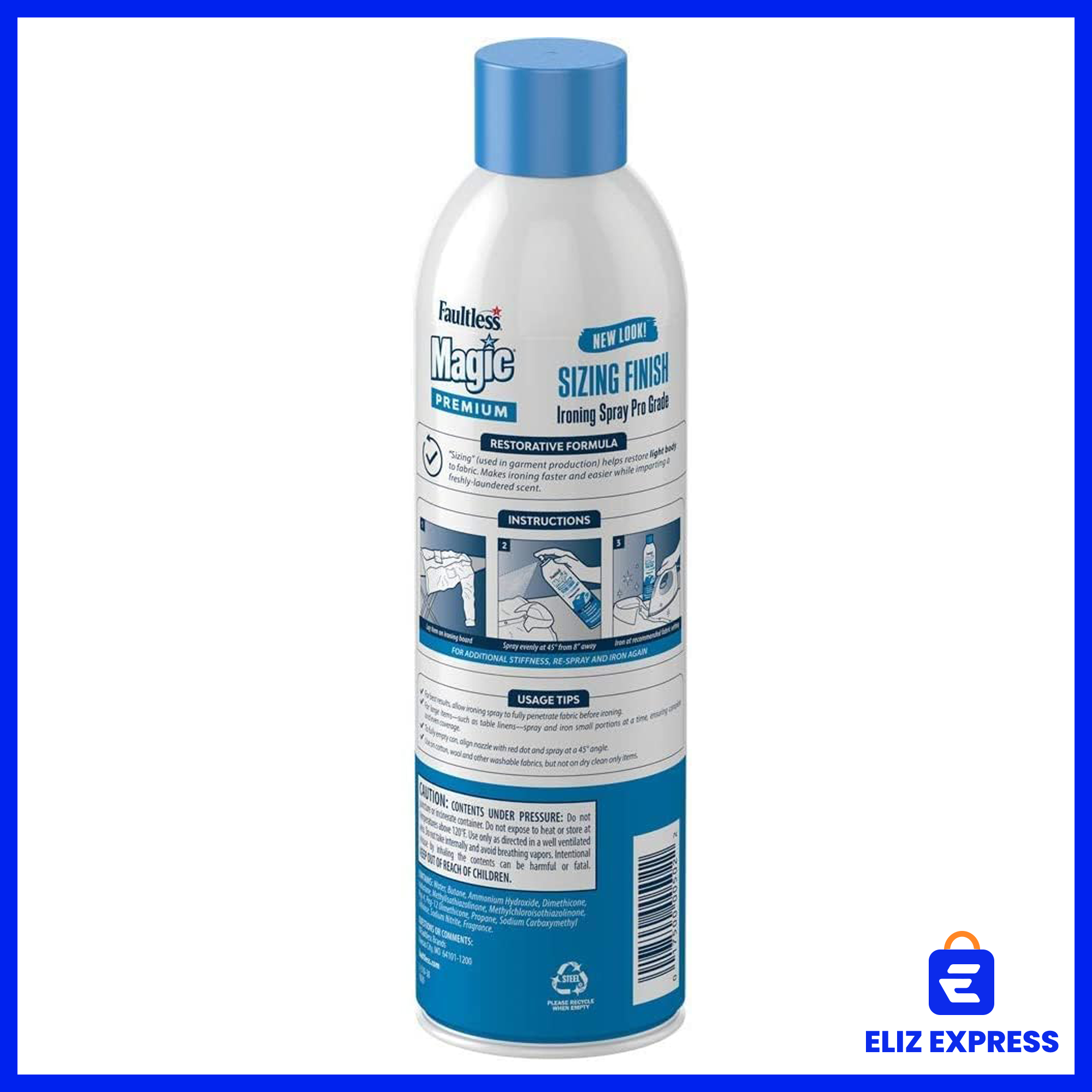 Faultless Magic Sizing Spray Light Body - Professional Grade Ironing Spray2